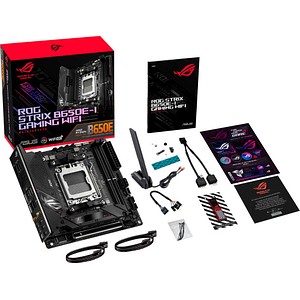 ASUS ROG Strix B650E-I Mainboard, AM5, Mini-ATX, B650, 96 GB