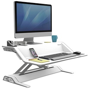 Fellowes Monitorständer Lotus Sitz-Steh Workstation weiß