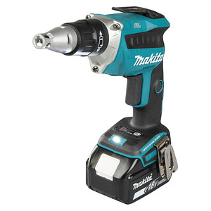 makita DFS452RTJ Akku-Schnellbauschrauber-Set 18,0 V, mit 2 Akkus