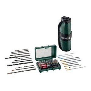 metabo Bohrer- und Bit-Set, 55-teilig