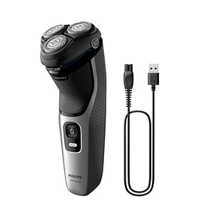 PHILIPS elektrischer Rasierer Herren 3000 Series S3143/02, 1 St.