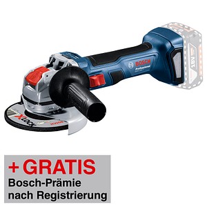 AKTION: BOSCH Professional GWX 18V-7 Akku-Winkelschleifer 18,0 V, ohne Akku mit Prämie nach Registrierung