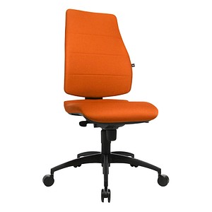 Topstar Bürostuhl Syncro Soft, SN300 T34 Stoff orange, Gestell schwarz