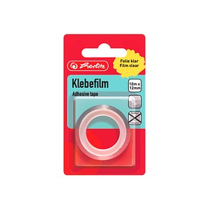 herlitz Klebefilm transparent 12,0 mm x 10,0 m 1 St.