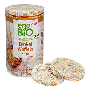 enerBiO Bio Dinkelwaffeln  115,0 g, 1 St.