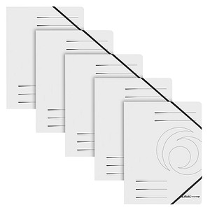 herlitz Eckspanner easy orga DIN A4 weiß, 5 St.