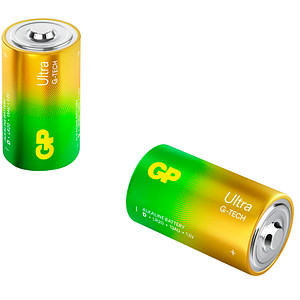 2 GP Batterien ULTRA Mono D 1,5 V