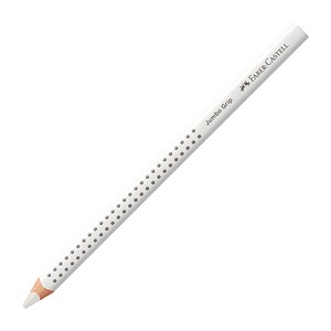 FABER-CASTELL Jumbo Grip Buntstift weiß, 1 St.