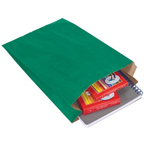 VP Faltenbeutel grün 15,0 x 21,0 cm, 100 St.