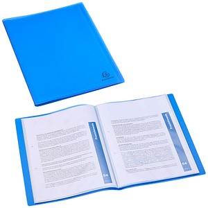 Exacompta Opak Sichtbuch DIN A4, 40 Hüllen hellblau, 1 St.
