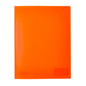 HERMA Schnellhefter Neon Kunststoff neon-orange DIN A4