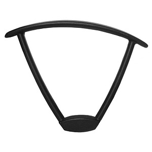 büroplus R (OPA) Armlehnen schwarz für Unni Med, 2 St.