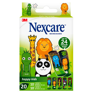 Nexcare™ Pflaster Happy Kids Animals N0920AN bunt, 20 St.
