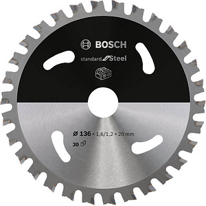 BOSCH Standard for Steel Kreissägeblatt 136,0 mm, 30 Zähne