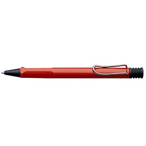 LAMY Kugelschreiber safari rot Schreibfarbe blau, 1 St.