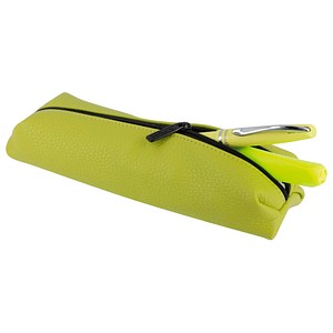 herlitz Schlampermäppchen Origami Apple hellgrün, 20,0 x 6,5 cm