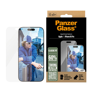 PanzerGlass™ Classic Fit Display-Schutzglas für Apple iPhone 16 Pro