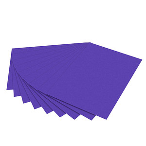 folia Tonpapier violett 130 g/qm 50 St.