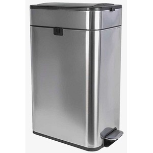 MAUL Lwing Mülleimer 40,0 l edelstahl, 1 St.
