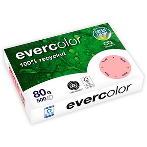 Clairefontaine Recyclingpapier Evercolor rosa DIN A4 80 g/qm 500 Blatt Clairefontaine Recyclingpapier Evercolor rosa DIN A4 80 g/qm 500 Blatt