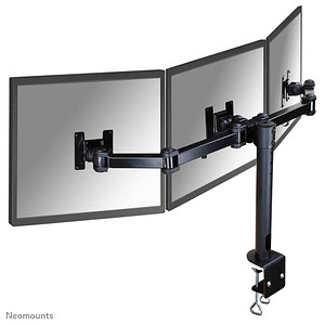 Höhenverstellbare Monitor-Tischhalterung für 3 Flachbildschirme