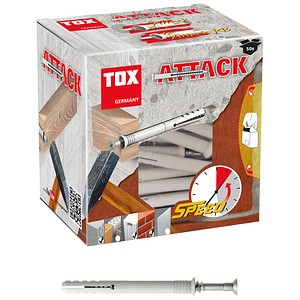 TOX ATTACK 017102221 Nageldübel Ø 8 mm x 60 mm, 50 St.