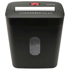 OLYMPIA PS 53 CC Pro Aktenvernichter mit Partikelschnitt P-4, 4 x 38 mm, bis 6 Blatt, schwarz