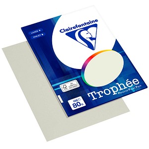 Clairefontaine Kopierpapier Trophée grau DIN A4 80 g/qm 100 Blatt