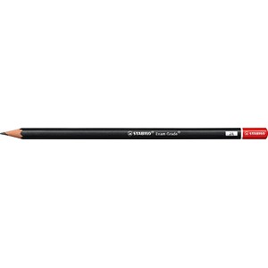 STABILO Exam Grade Bleistifte 2B schwarz/rot, 1 St.