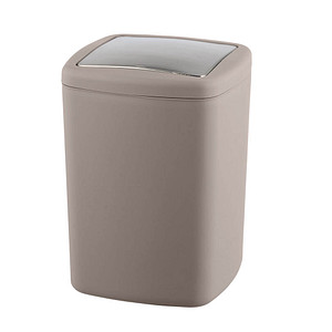 WENKO Barcelona Mülleimer 8,5 l taupe