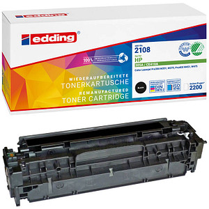 edding EDD-2108  schwarz Toner kompatibel zu HP 305A (CE410A)