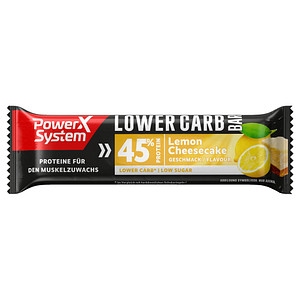 Power System LOWER CARB BAR 45% Proteinriegel 1 Riegel