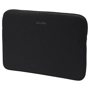 DICOTA Laptophülle Sleeve PERFECT Kunstfaser schwarz bis 33,8 cm (13,3 Zoll)