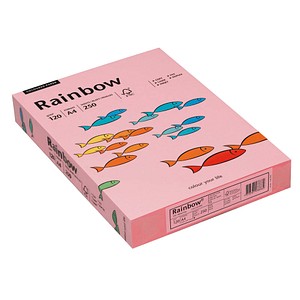 Rainbow Kopierpapier COLOURED PAPER rosa DIN A4 120 g/qm 250 Blatt Rainbow Kopierpapier COLOURED PAPER rosa DIN A4 120 g/qm 250 Blatt