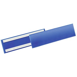 50 DURABLE Etikettentaschen blau 31,1 x 8,15