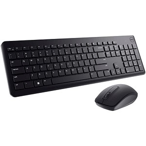 DELL KM3322W Tastatur-Maus-Set kabellos schwarz