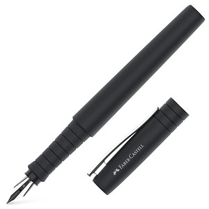 FABER-CASTELL Poly Pen Patronenfüller schwarz B (breit), 1 St.