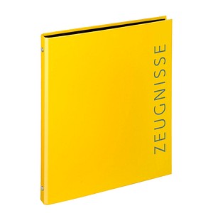 VELOFLEX VELOCOLOR® Ringbuch 4-Ringe gelb DIN A4