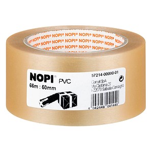 NOPI Packband transparent 50,0 mm x 66,0 m 1 Rolle