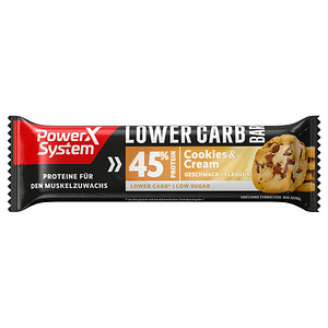 Power System LOWER CARB BAR 45% Proteinriegel 1 Riegel