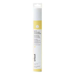 cricut™ Iron-On Farbverändernde Aufbügelfolie gelb UV-aktivierend 30,5 x 48,2 cm,  1 Rolle