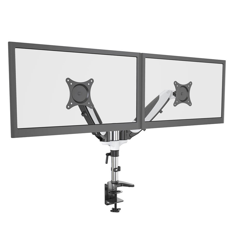ergoleben Monitor-Halterung GS230TK EL0004 weiß, schwarz, silber