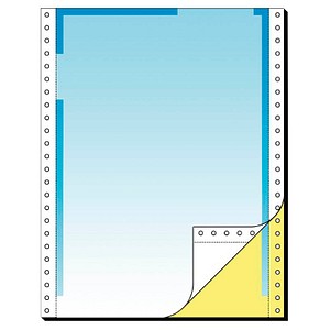 SIGEL Endlospapier A4 hoch 2-fach, 80 g/qm blau 500 Blatt