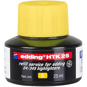 edding Nachfülltinte e-HTK25 gelb