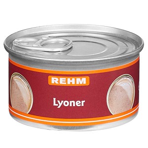 REHM Lyoner Dosenwurst 125,0 g REHM Lyoner Dosenwurst 125,0 g