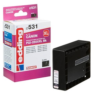 edding EDD-531 schwarz Tintenpatrone ersetzt Canon PGI-2500 XL BK edding EDD-531 schwarz Tintenpatrone ersetzt Canon PGI-2500 XL BK