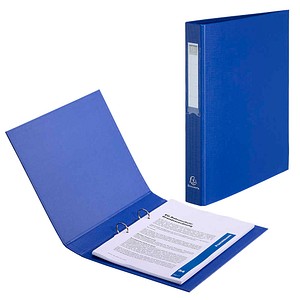 Exacompta Ringbuch 2-Ringe blau 4,0 cm DIN A4, 1 St.