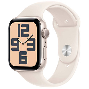 Apple Watch SE 44 mm Aluminium (GPS) Sportarmband M/L  polarstern