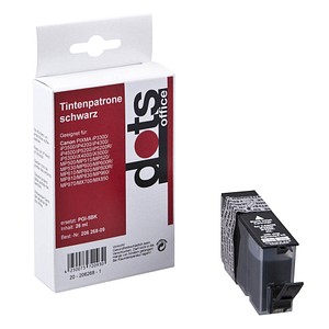 dots schwarz Tintenpatrone ersetzt Canon PGI-5 BK dots schwarz Tintenpatrone ersetzt Canon PGI-5 BK