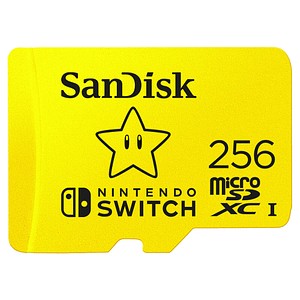 SanDisk Speicherkarte microSDXC für Nintendo Switch 256 GB